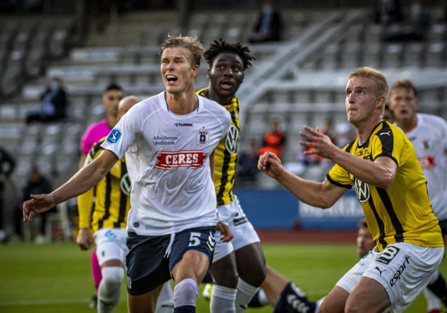 Í fjør tapti FC Honka 2-5 fyri AGF í Europa League undankappingini  Í fjør tapti FC Honka 2-5 fyri AGF í Europa League undankappingini