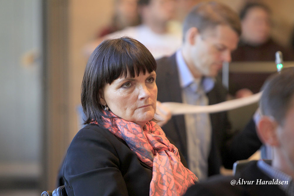 Annita á Fríðriksmørk er enda í einum politiskum ódnarveðri aftaná flokstingið hjá Tjóðveldi um vikuskiftii
