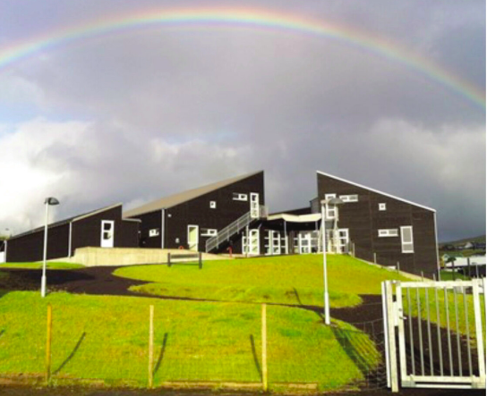 Dagstovnurin Miðgarður í Miðvági, har VTEC-bakterian varð staðfest