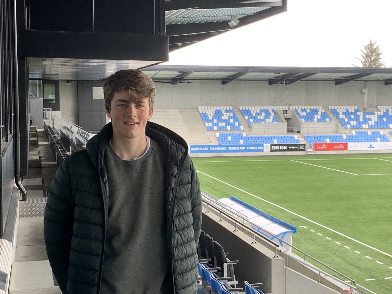 Gullbrandur í Horni Øregaard var sigursharrin í føroyingauppgerðini millum Sandnes ULF og Bryne