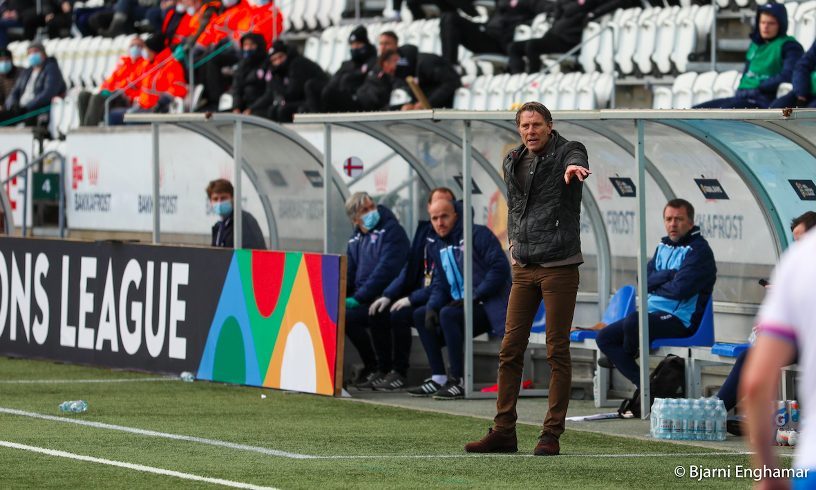 Landsliðsvenjarin kann brúka javnleik 1-1, men hann er ikki nøgdur við spælið í serliga seinna hálvleiki