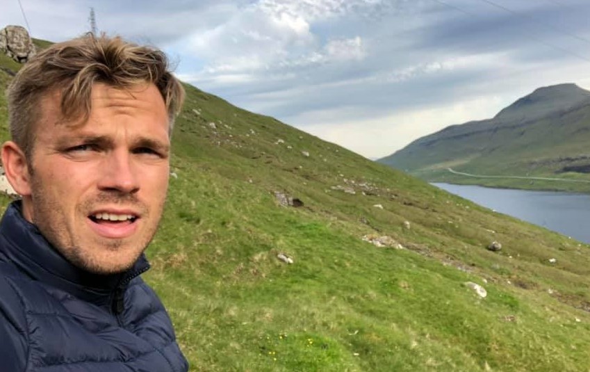 Facebookmynd tikin av Henry Petersen í fjør