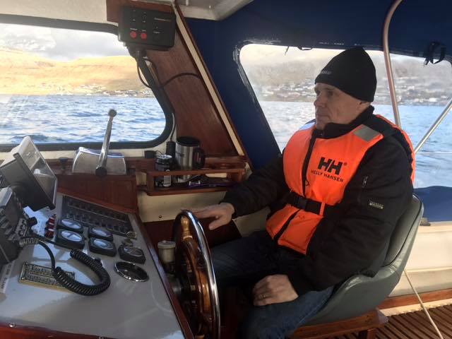 Herbert Olsen er formaður í Bátafelagnum á Bakka.