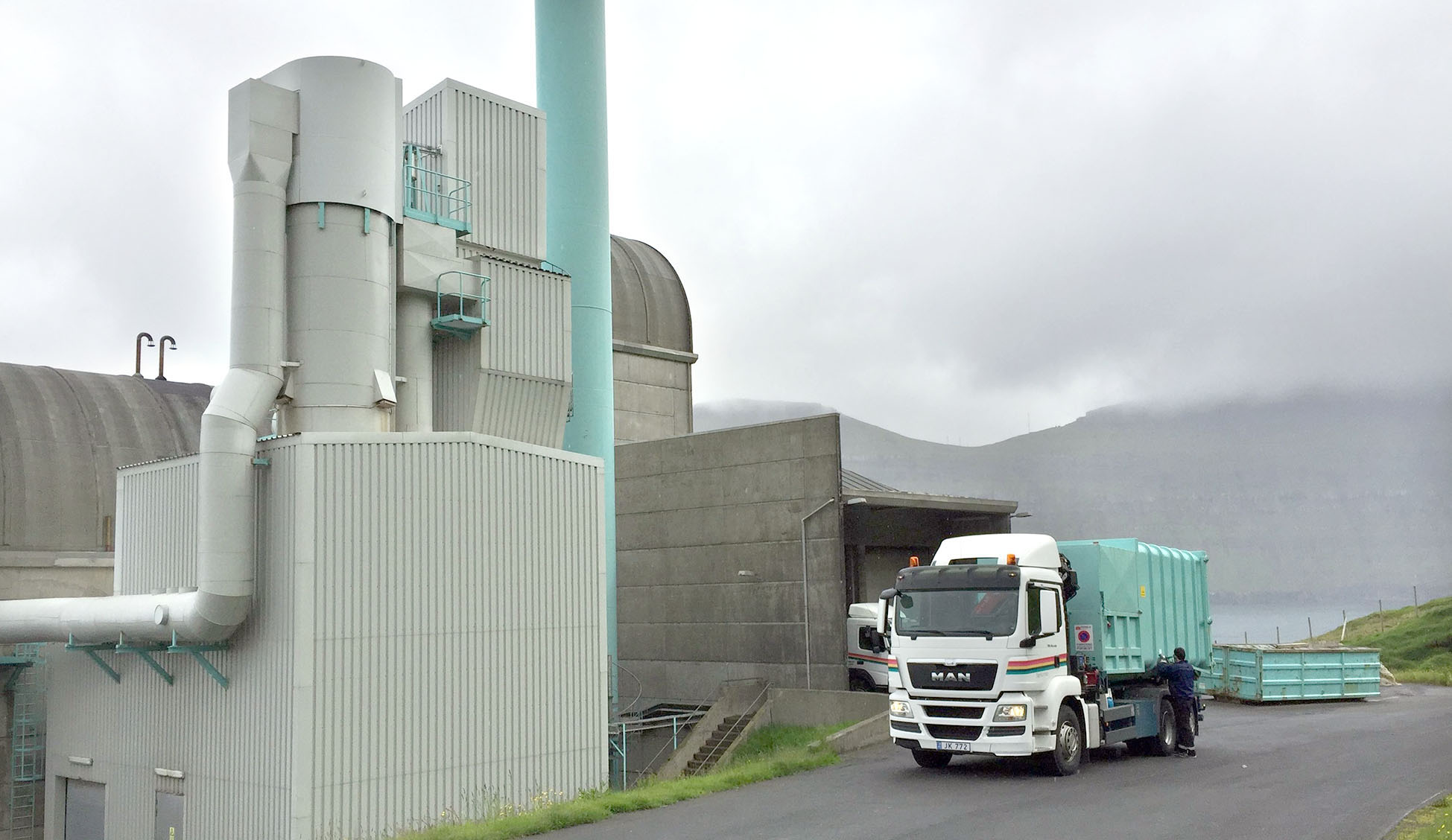 Brennistøðin hja IRF á Hagaleiti í Leirvík