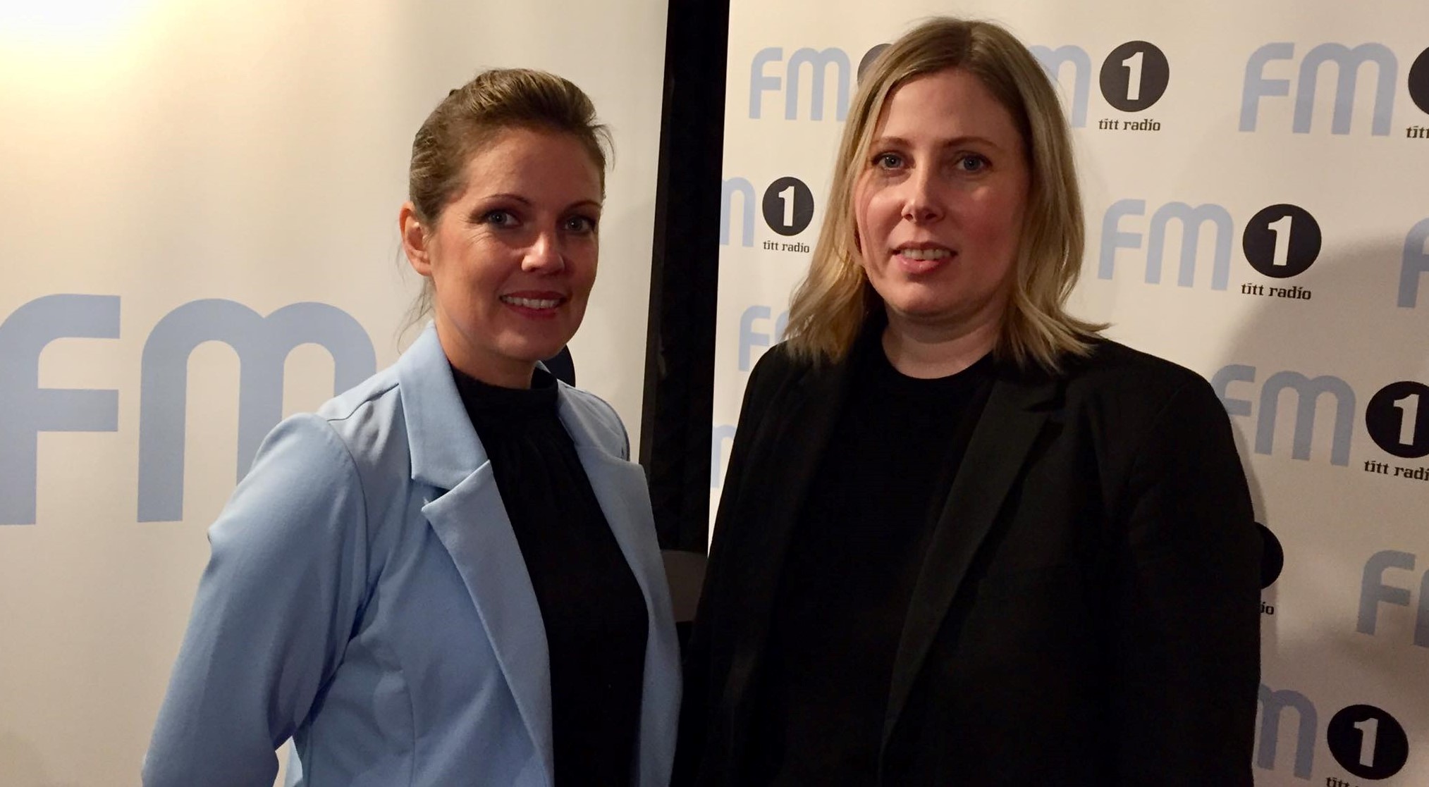 Jenny í Heiðunum (Hotel Tórshavn) og Aleth Nielsen (Hotel Føroyar). Mynd: Petur Zachariassen