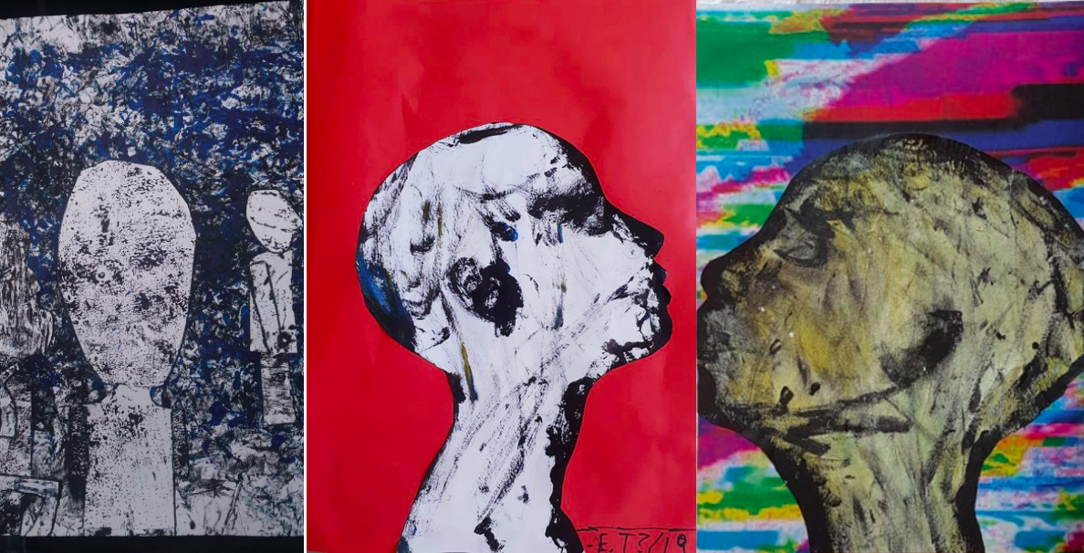 Her eru tríggjar av myndunum hjá Einari