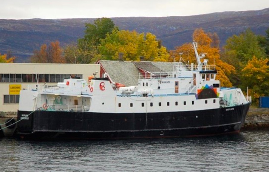 Í næstu viku kemur nýggja farmaskipið hjá Strandferðsluni, til landið