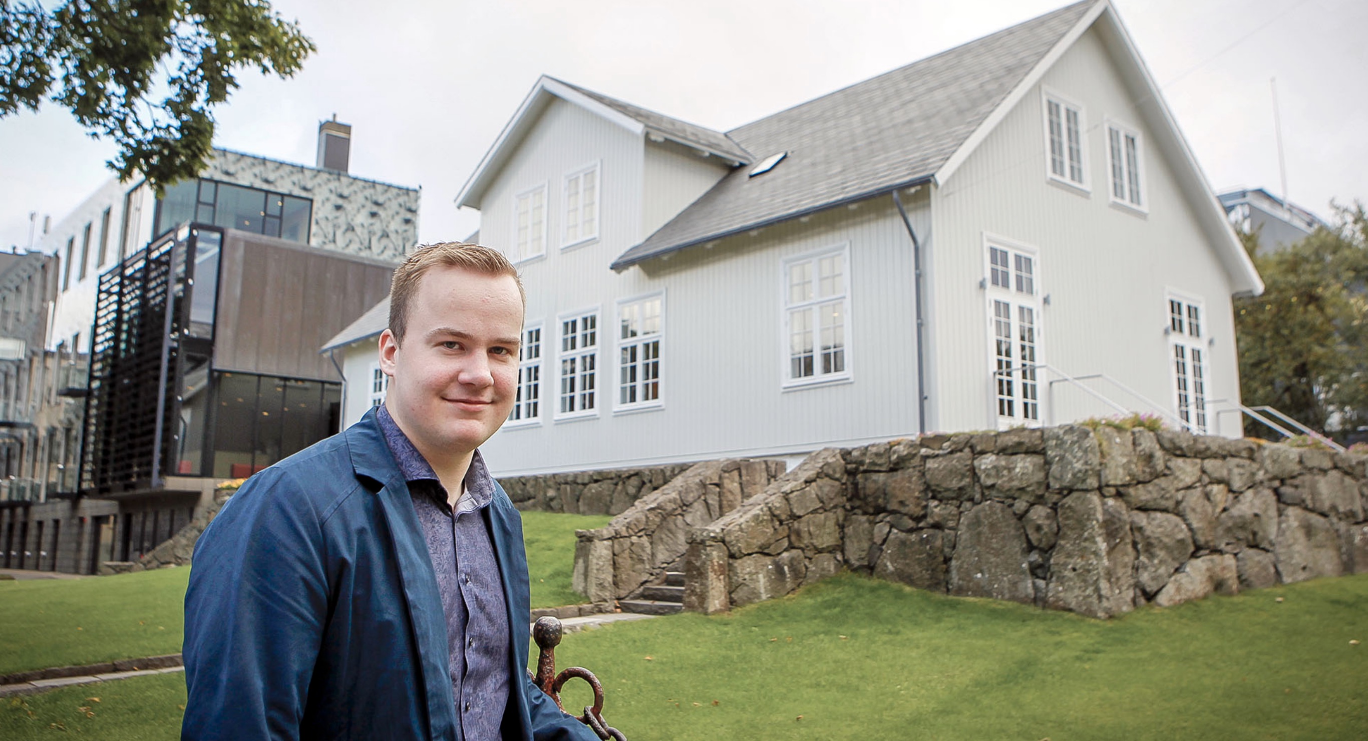 Politiska framtíðin hjá Beini Johannsen liggur í hesum húsinum við Tinghúsvegin í Havn og ikki í býráðshúninum í Klaksvík