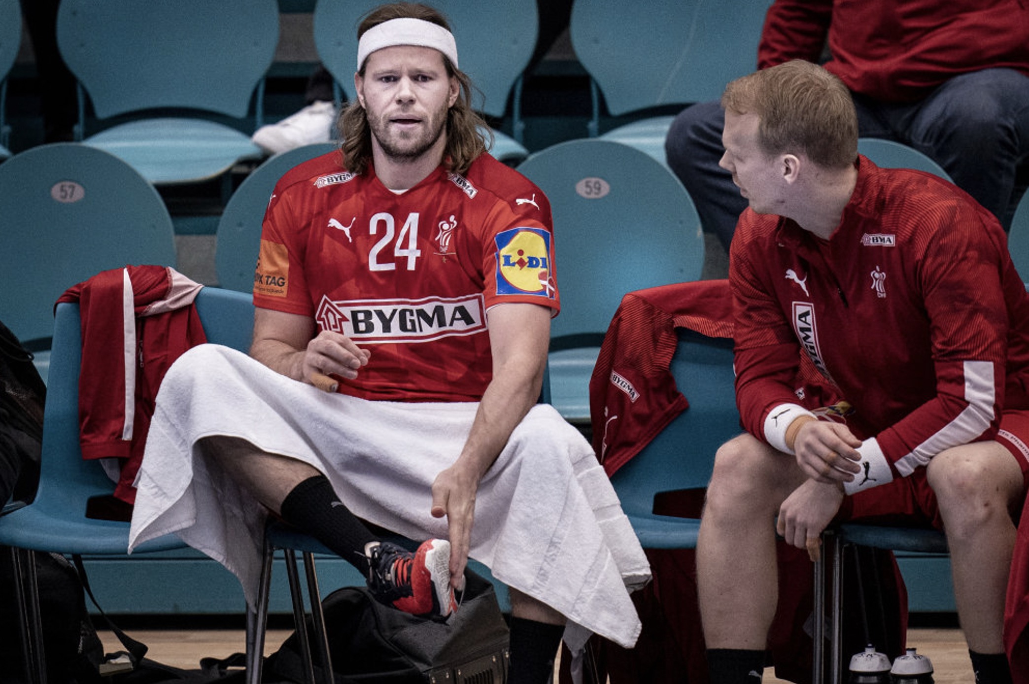 Mikkel Hansen og liðfelagar skulu verja HM-gullið í Egyptalandi. - Foto: Liselotte Sabroe/Ritzau Scanpix