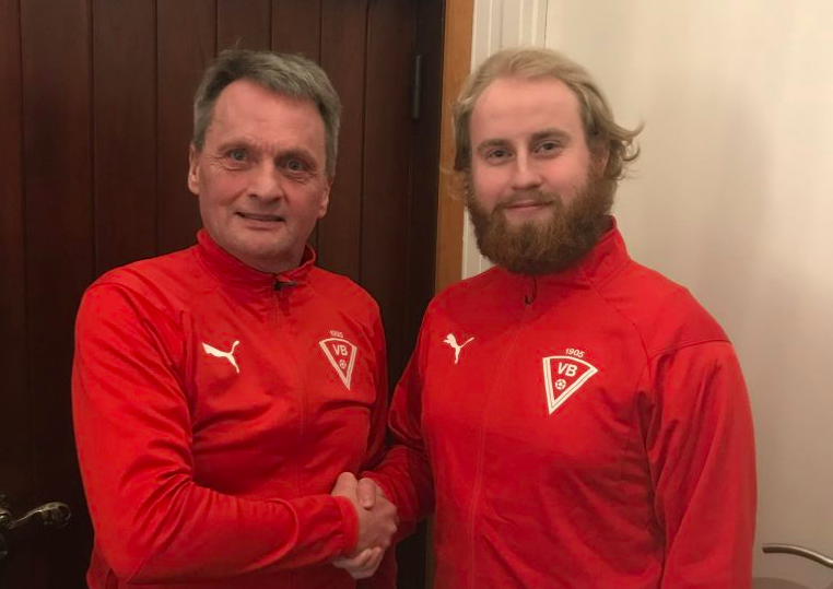 Mynd: (Sudurras.fo) Bogi Mortensen og danski venjarin, Martin Skarnvad.