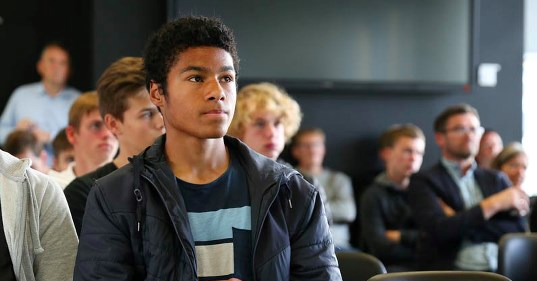 Samuel Johansen Chukwudi er ein av spælarunum, ið byrjar á FSF Úrvalstilboðnum í Havn í komandi viku - Mynd: Hans Erik Danielsen