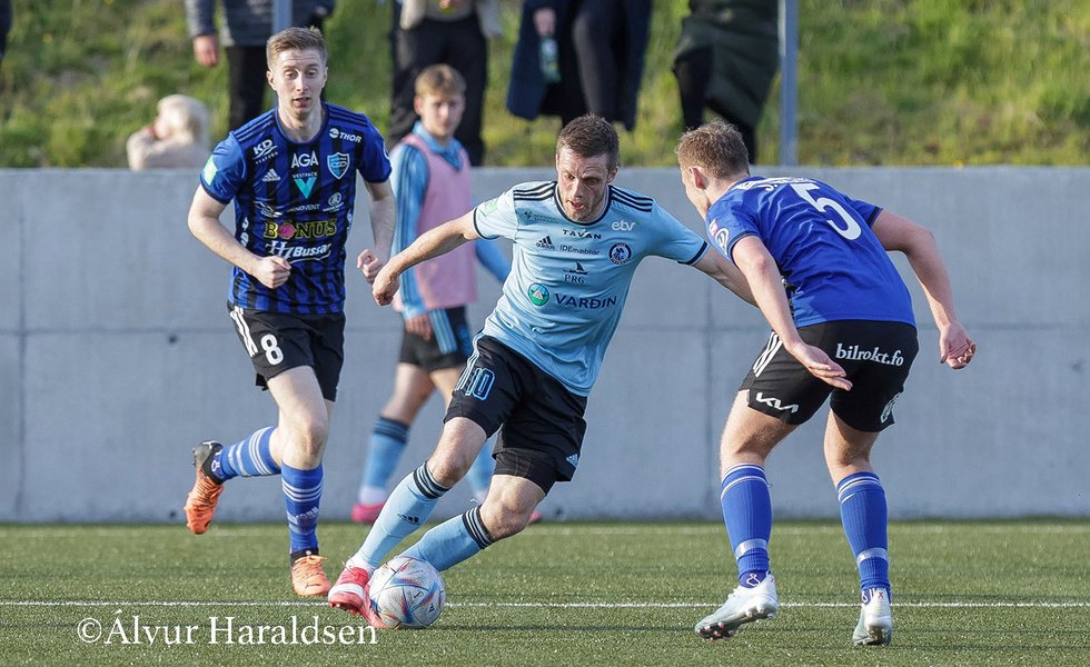 Sølvi Vatnhamar hevur skotið 15 mál fyri Víking í Betrideildini hetta kappingarárið 