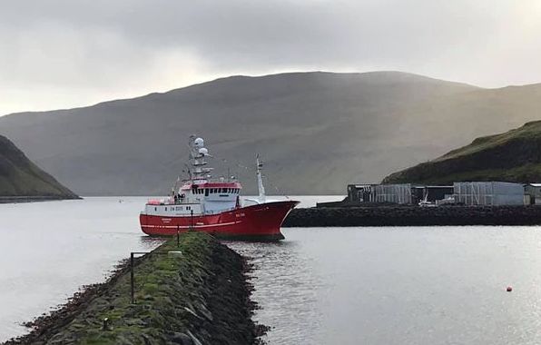 Myndirnar eigur Vestmanna havn.