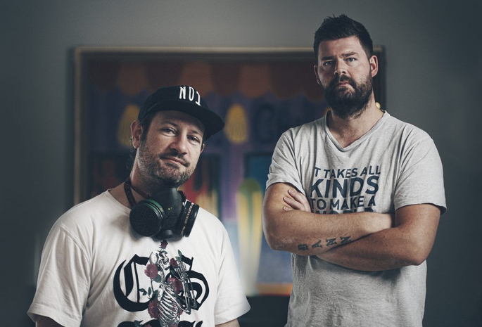 Dann Thorleifsson og Arne Leivsgarð