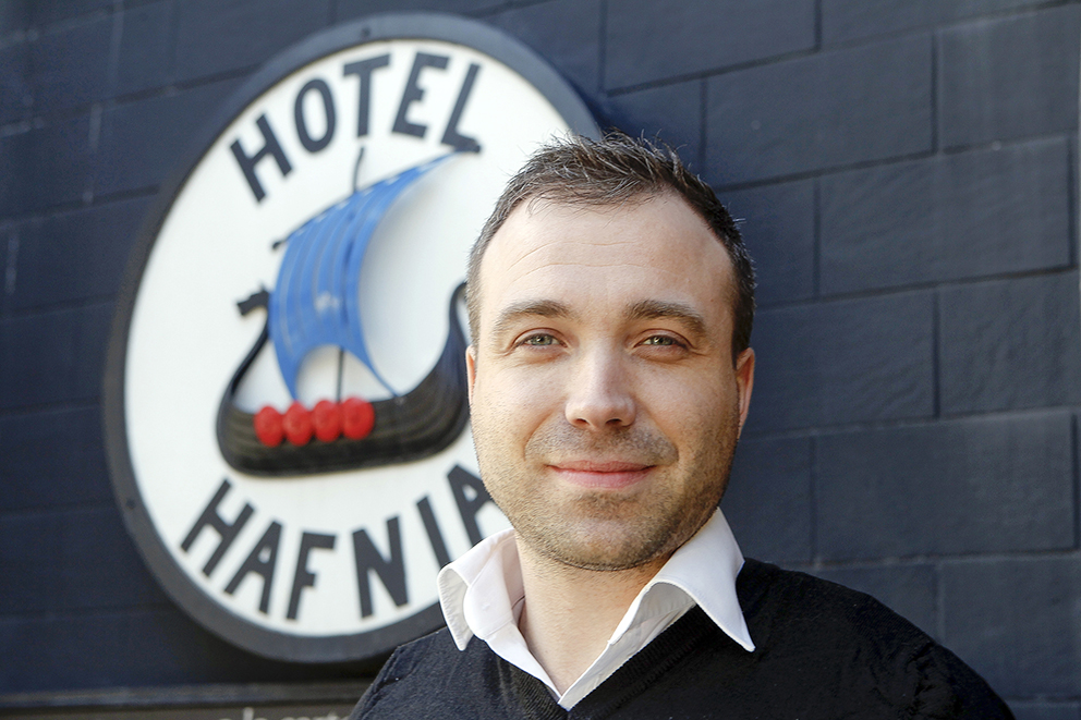 Pætur Trónd Thomsen, stjóri í Hotel Hafnia