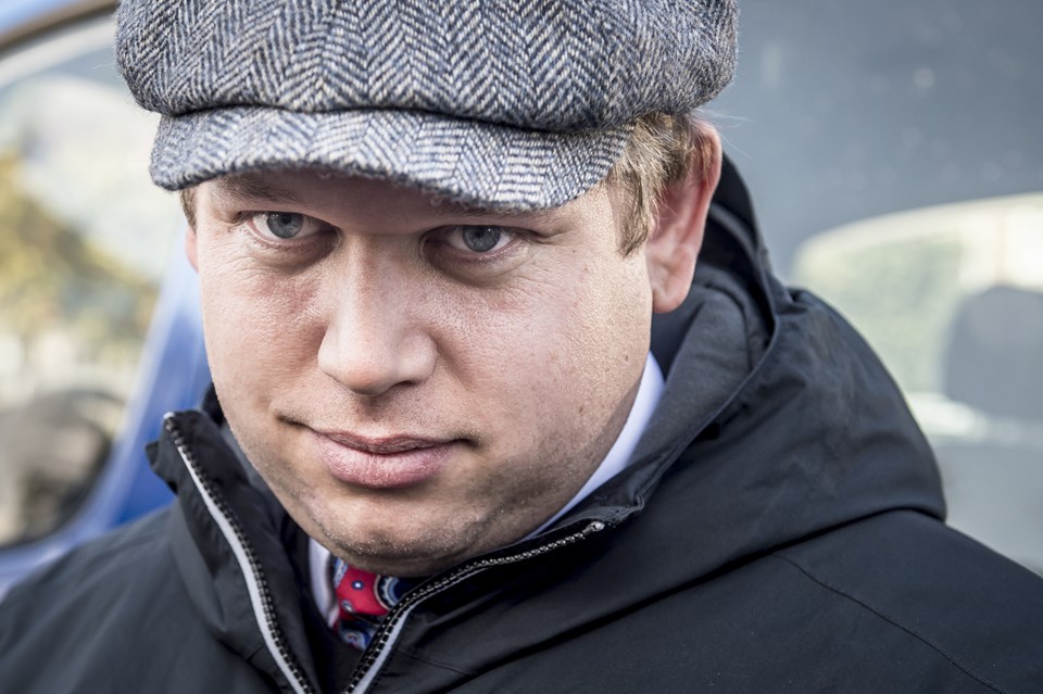 Rasmus Paludan og flokkur hansara Stram Kurs fingu ongan fólkatingsess (Mynd: Mads Claus Rasmussen/Ritzau Scanpix)