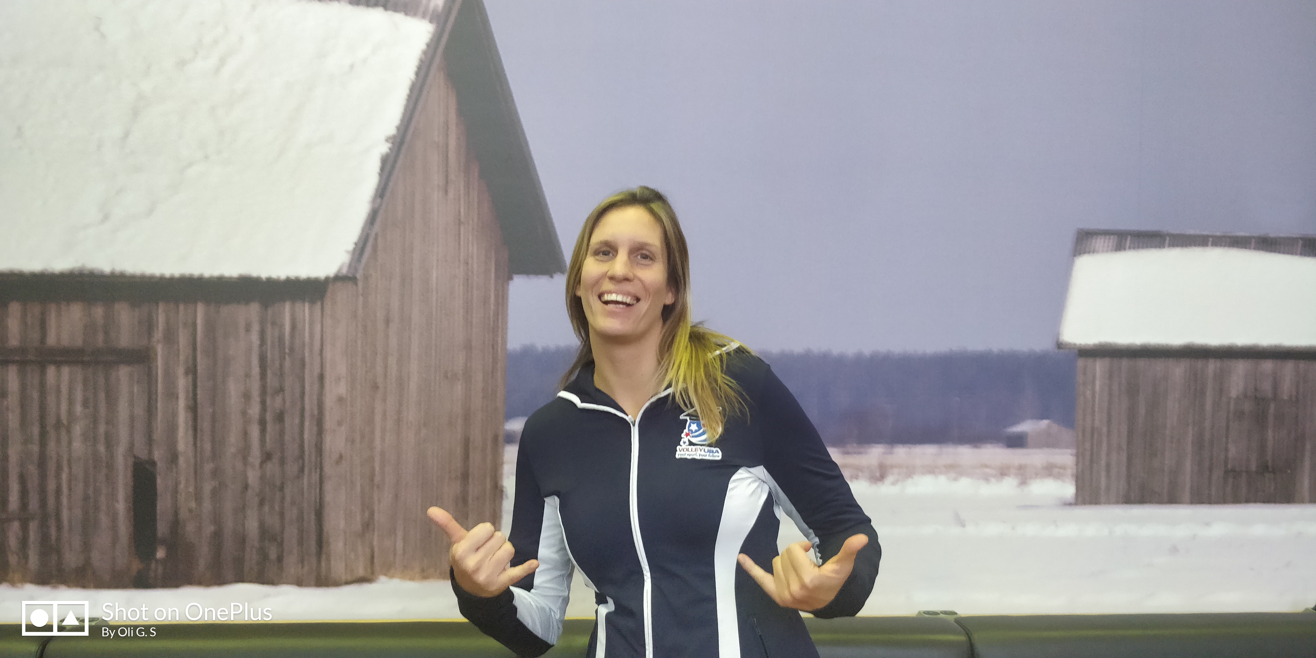 Sandra Brunke er talentspeidari fyri US Volley. Møguleikin fyri, at ein ungur føroyskur flogbóltsspælari kann fáa eitt ítróttarstipendiat í USA er avgjørt til staðar (Mynd: Óli G. Samuelsen)