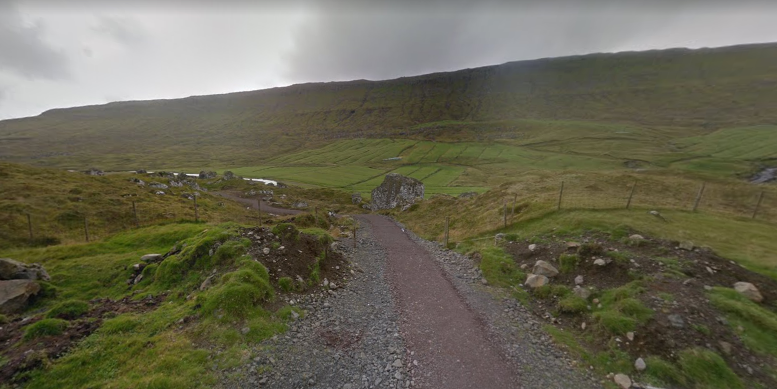 Skíggjamynd av Google Street View